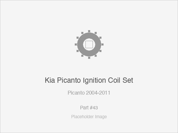 Kia Picanto Ignition Coil Set