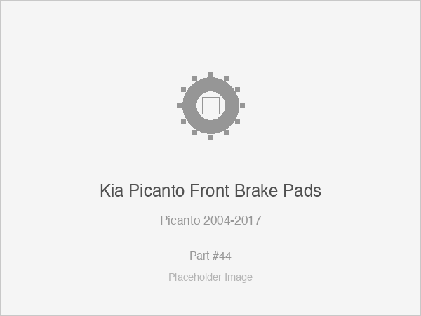 Kia Picanto Front Brake Pads
