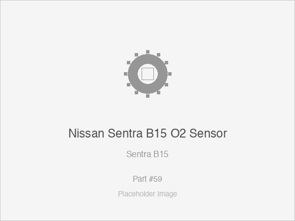 Nissan Sentra B15 Oxygen Sensor